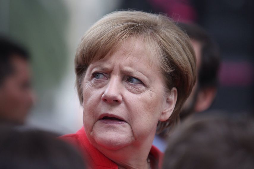 La canciller alemana Angela&nbsp;Merkel .