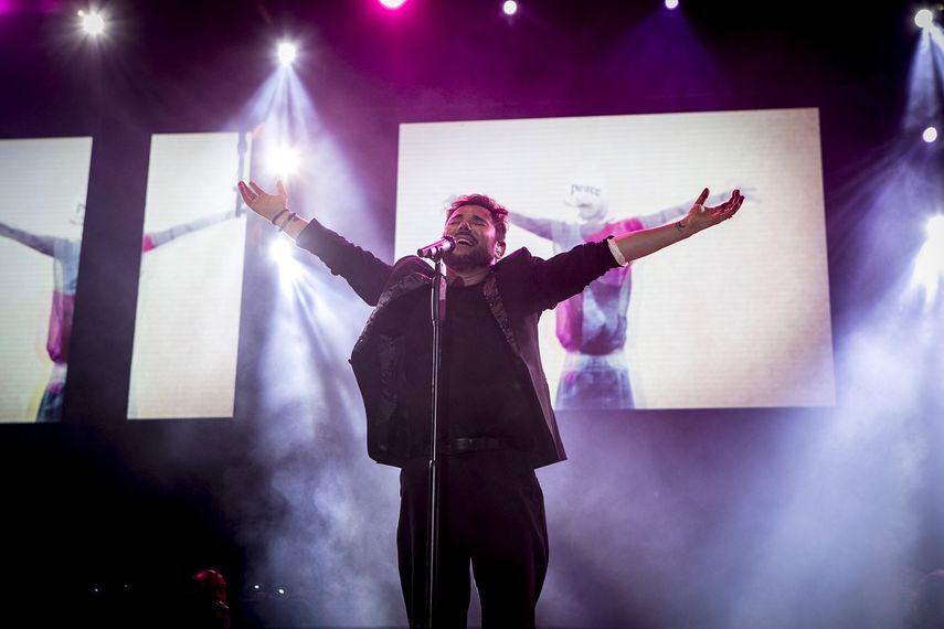 El cantaor Miguel Poveda.&nbsp;