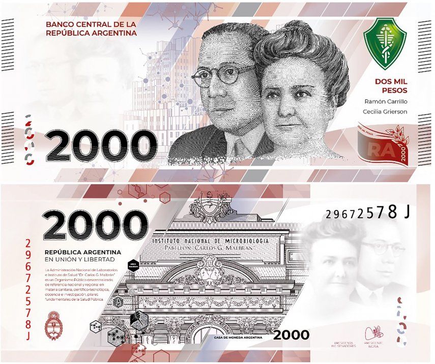 Inflación Argentina anuncia circulación de nuevo billete