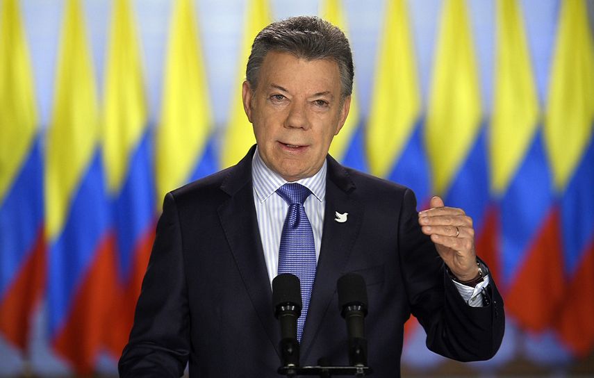 Juan Manuel Santos, presidente de Colombia.