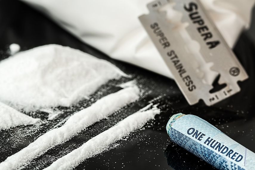 Imagen referencial de cocaína. 