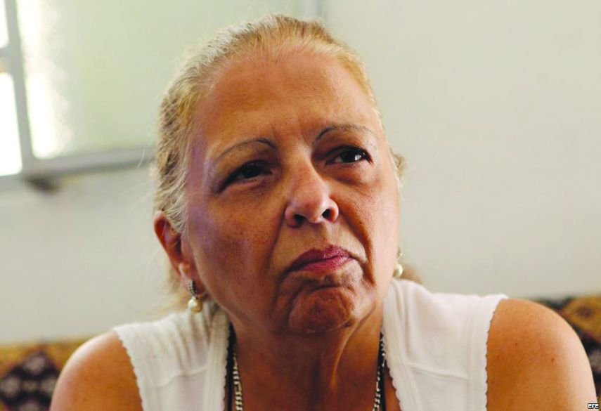 Marta Beatríz Roque fue la única mujer del llamado grupo de los 75.