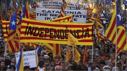 Catalanes buscan ser independientes del país europeo.&nbsp;