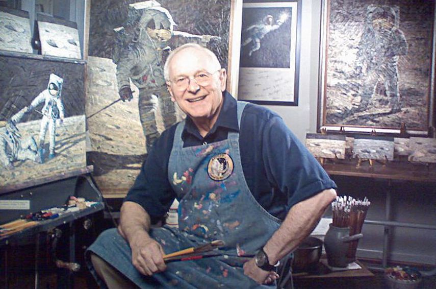 El astronauta Alan Bean&nbsp;formó parte de la misión Apollo 12.