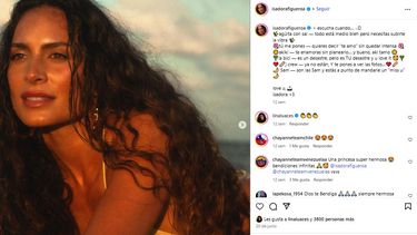 La cantante Isadora.