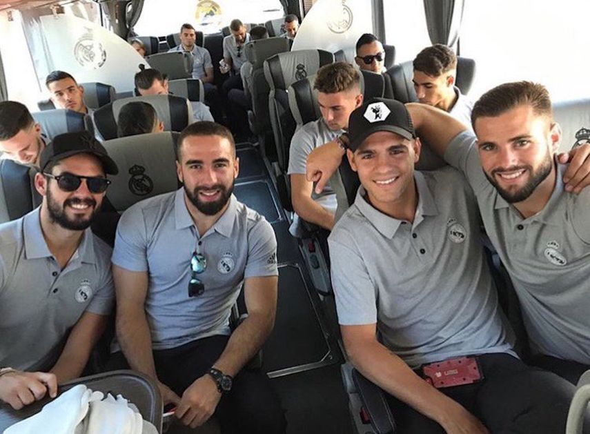 Morata se encuentra junto a sus compañeros en Los Ángeles en la gira del equipo por Estados Unidos.