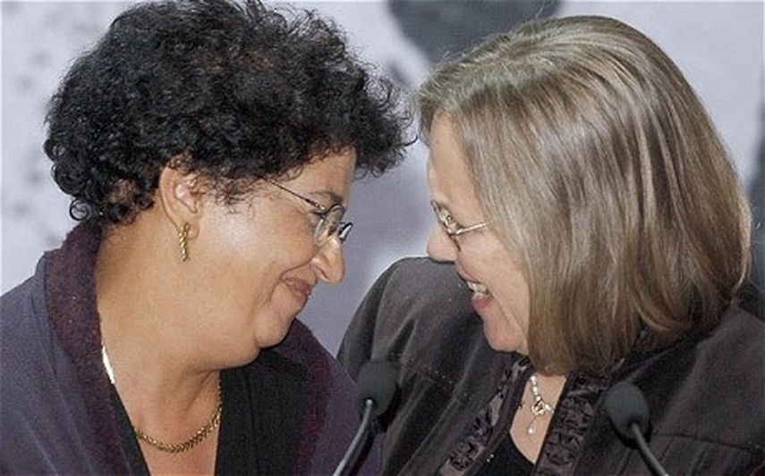 Aicha El Wafi y Phyllis Rodriguez en una imagen del 2007 (CORTESÍA)