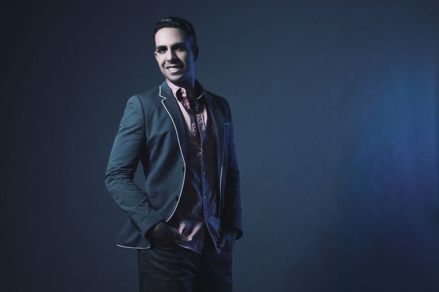 El popular cantautor estrena Tu rompecabezas, merengue urbano incluido en su CD “Aquí estoy”. (CORTESÍA)