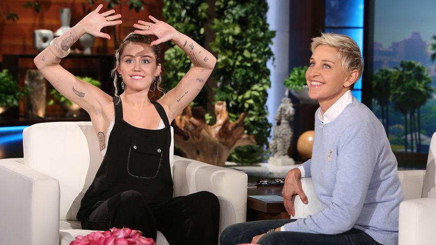 La cantante y actriz Miley Cyrus