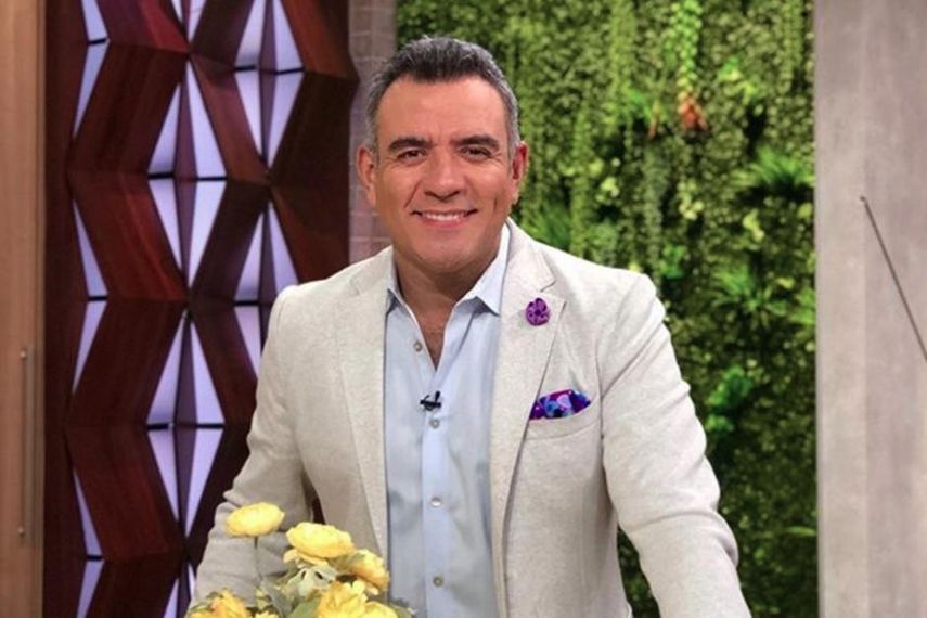 El presentador guatemalteco Héctor Sandarti. Hace tres meses el conductor dejó Telemundo.&nbsp;