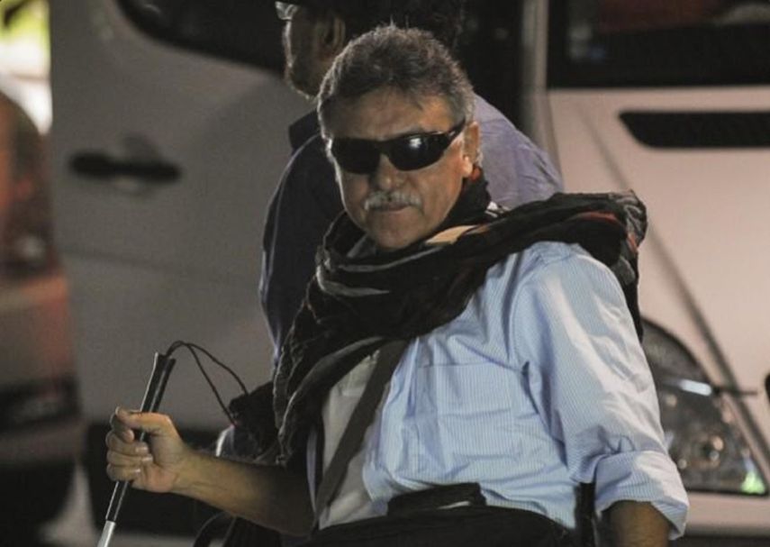 Seusis Pausias Hernández, alias Jesús Santrich, miembro del Secretariado de las FARC.