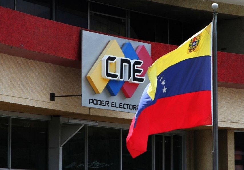 Sede del Consejo Nacional Electoral (CNE) de Venezuela. 