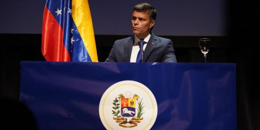 El Comisionado Presidencial del gobierno encargado de Venezuela, Leopoldo López.