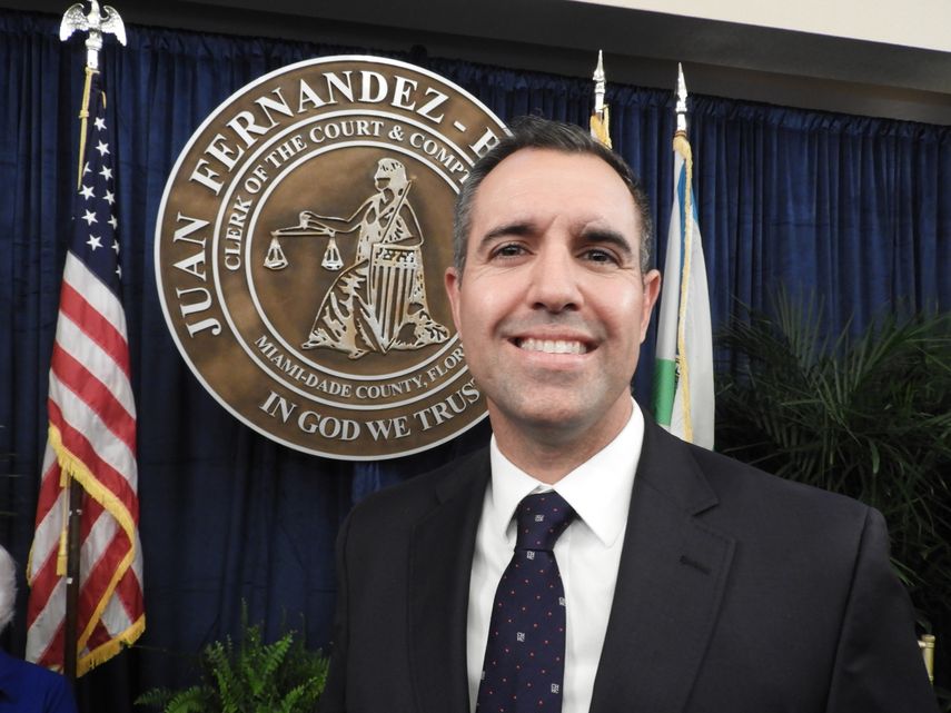 Juan Fernández-Barquín, secretario de las cortes y controlador de Miami-Dade