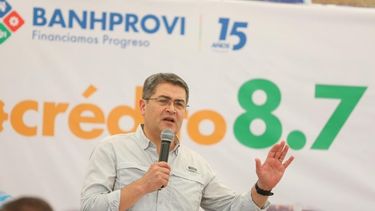 El presidente de Honduras, Juan Orlando Hern&aacute;ndez.