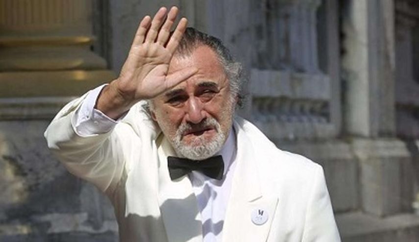 El catalán Marc Lloret, de nombre artístico Marc De Niro en el Festival de San Sebastián. (EFE)