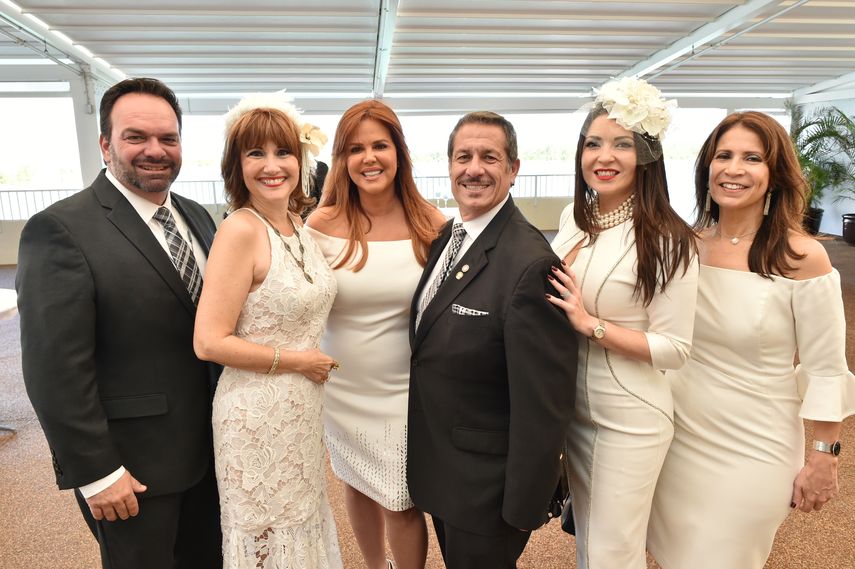 Eddy González, Liliam López, María Celeste Arrarás, José Pepe Díaz, María Alejandra Membreño y Migna Sánchez.