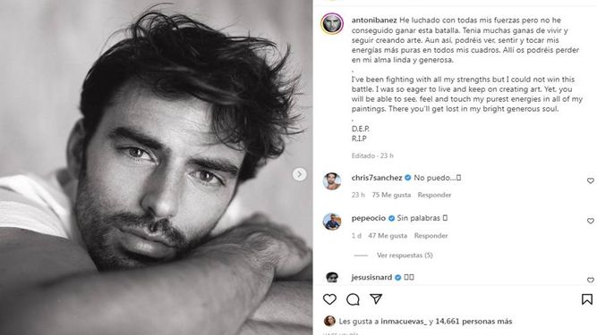 El actor español Antonio Ibáñez.