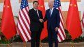 El presidente de Estados Unidos, Joe Biden y su homólogo del régimen de China, Xi Jinping.
