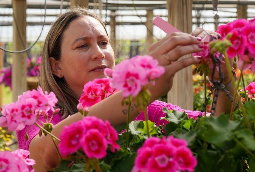 Yissel Kars llegó de Cuba y al poco tiempo ingresó al equipo de Horticultura de Disney. Ya cuenta 22 años en este trabajo que define como su hogar.  