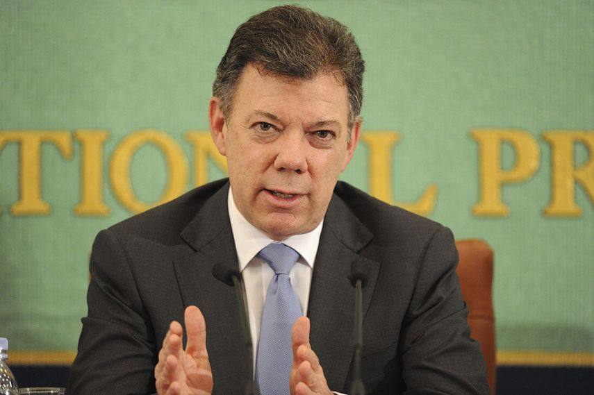 El presidente colombiano Juan Manuel Santos. (EFE)
