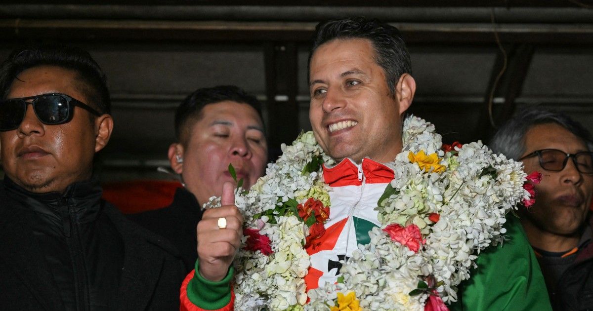 ¿Quién es Edman Lara, el expolicía que quiere ser vicepresidente de Bolivia?