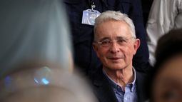 El expresidente de Colombia, Álvaro Uribe Vélez.