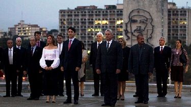 El primer ministro canadiense, Justin Trudeau, de visita en Cuba 