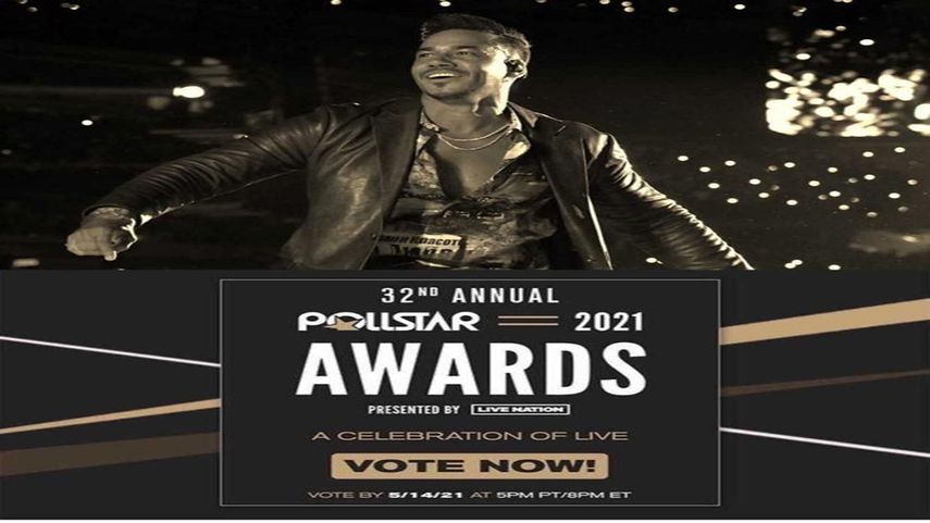 Romeo Santos recibe nominación en los PollStar Awards 2021.