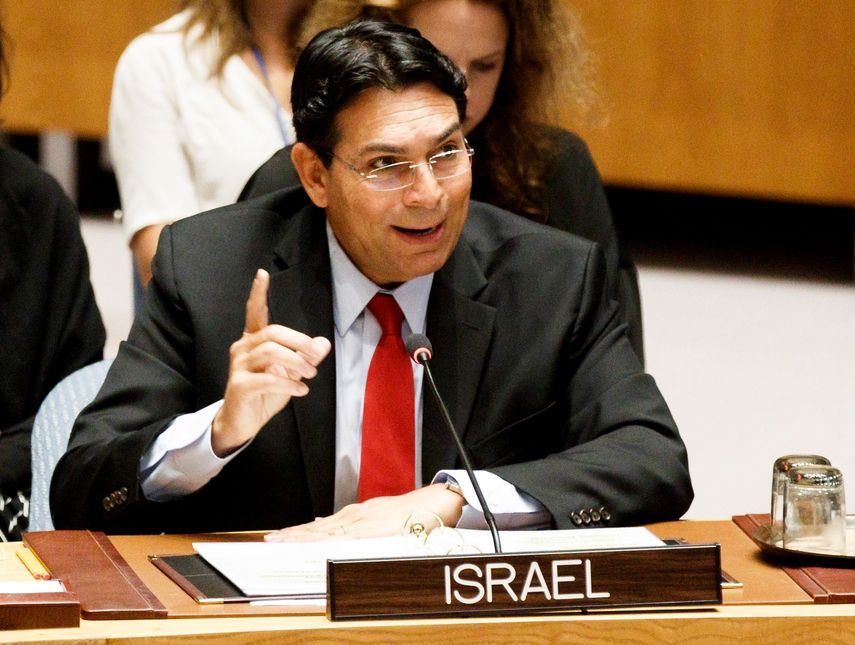 El embajador de Israel ante las Naciones Unidas (ONU), Danny Danon.&nbsp;