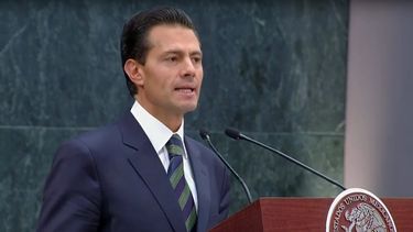 Enrique Peña Nieto, presidente de México.