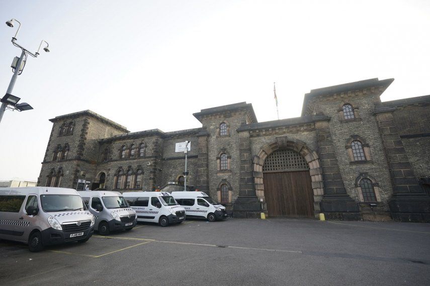 Una visión general del penal HMP Wandsworth en Londres, donde esperaba a su juicio por cargos de terrorismo un soldado británico, en el suroeste de Londres, el miércoles 6 de septiembre de 2023. La policía antiterrorista dijo que Daniel Abed Khalife desapareció del penal el miércoles por la mañana.&nbsp;