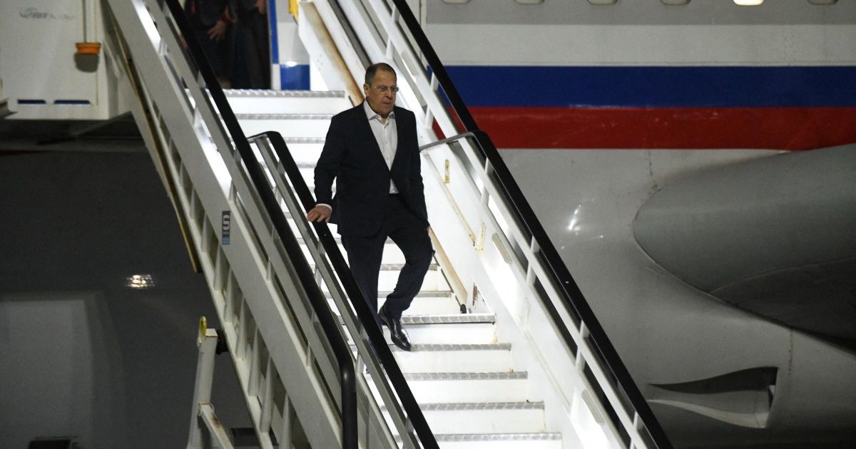 Canciller ruso Sergéi Lavrov llega a República Dominicana