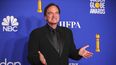 El director de cine&nbsp; Quentin Tarantino posa en la alfombra roja de la 77 edición de los Golden Globe Awards.&nbsp;