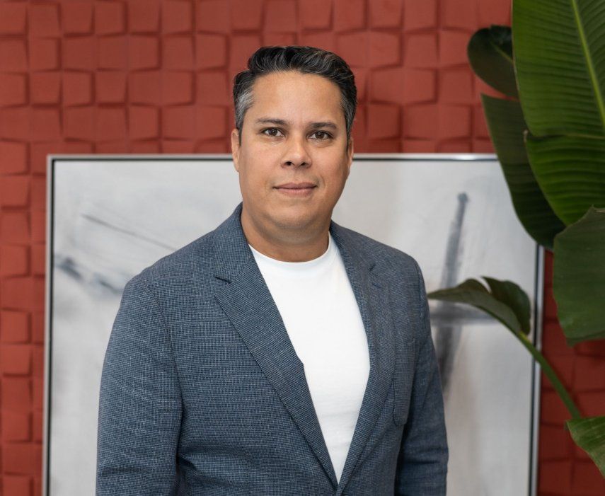 El asesor de seguros Adrián Chirinos.&nbsp;