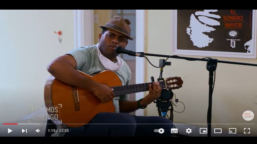 El trovador cubano Fernando Bécquer.