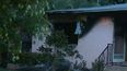 Así quedó la vivienda localizada en la calle 134 del noreste. (CORTESÍA CBSMIAMI)