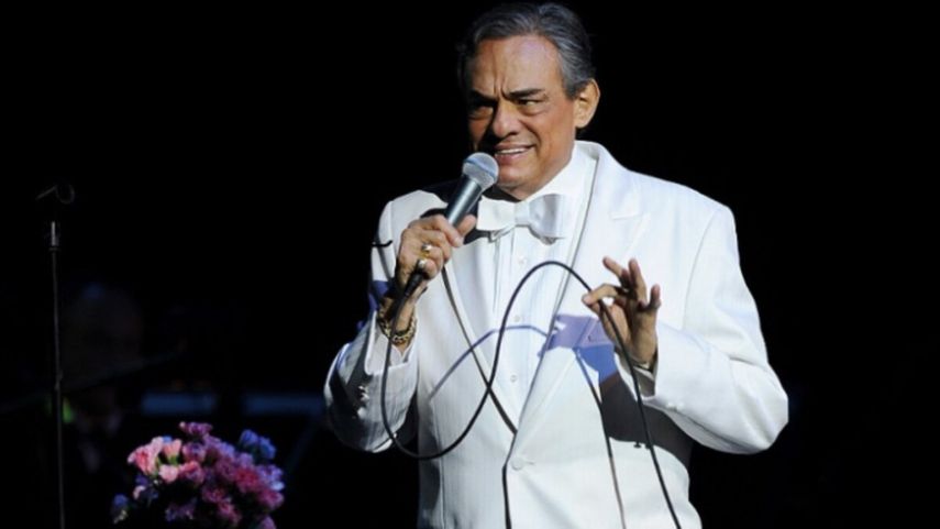 José José en 2012, durante una actuación en el Seminole Hard Rock Hotel & Casinos Hard Rock Live! de Florida.&nbsp;