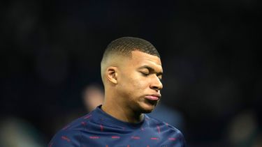 El francés Kylian Mbappé durante el triunfo 2-0 del PSG sobre el Manchester City en la Champions League