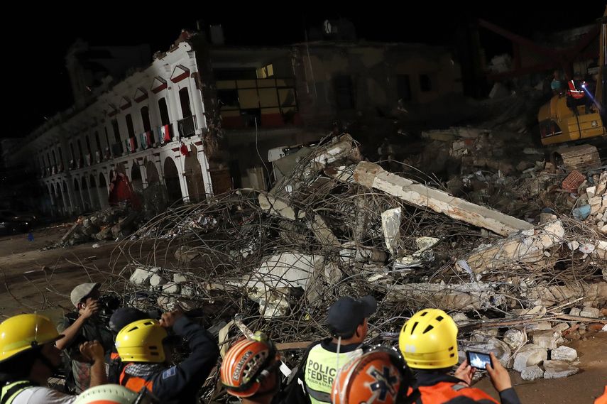 Fotografía de los daños materiales que se vivió durante el sismo del pasado 8 de septiembre.&nbsp;