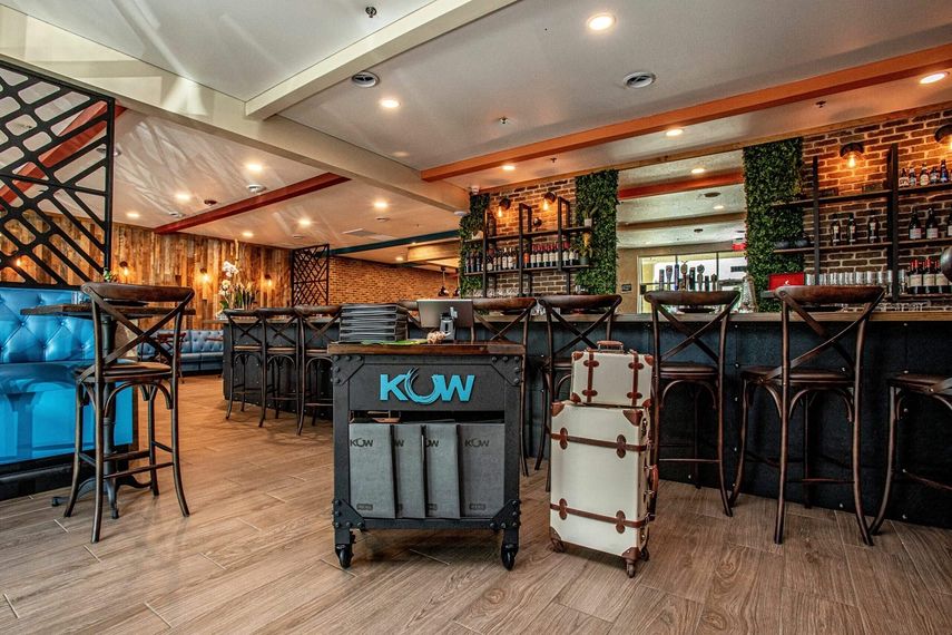 El interior del restaurante Kitchen of the World.&nbsp;