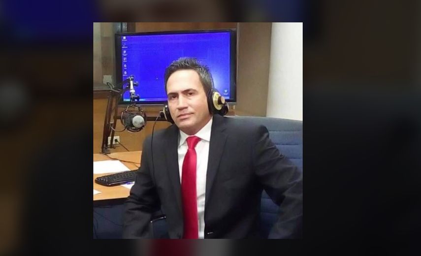 Junior Morales, locutor de la radio y la TV en Cuba.