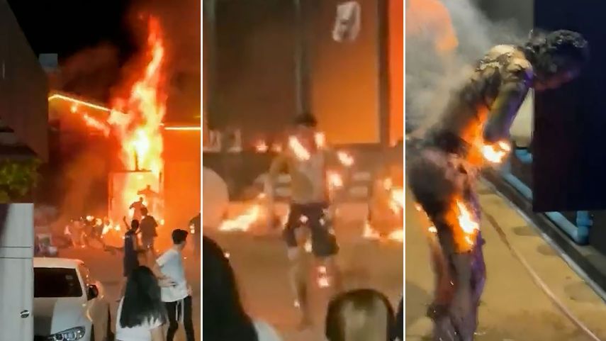 Sube a 20 el balance de muertos en un incendio en una discoteca de Tailandia