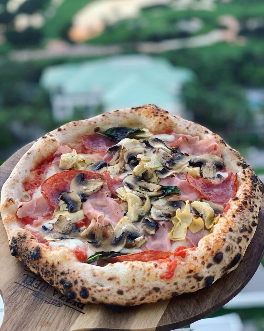Pizza italiana.&nbsp;