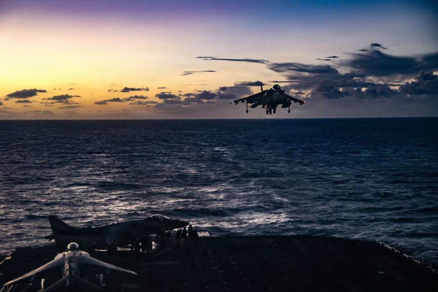 Estados Unidos mantiene un despliegue militar en el Caribe en el marco de la lucha contra el narcotráfico