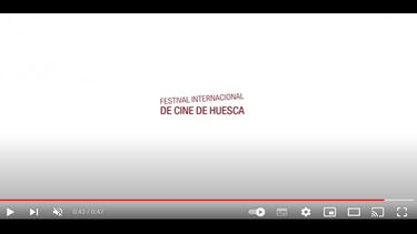 Captura del Festival Internacional de Cine de Huesca.