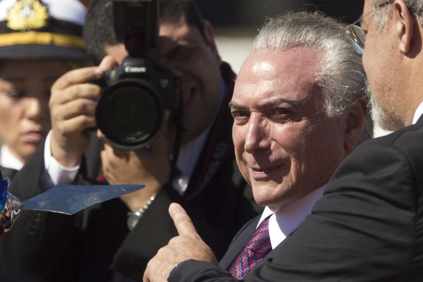 El Supremo Tribunal Federal (STF), máxima corte del país, autorizó la investigación contra Temer.