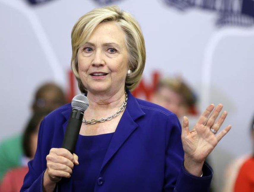 La precandidata demócrata a la Presidencia de Estados Unidos Hillary Clinton. (TWITTER)