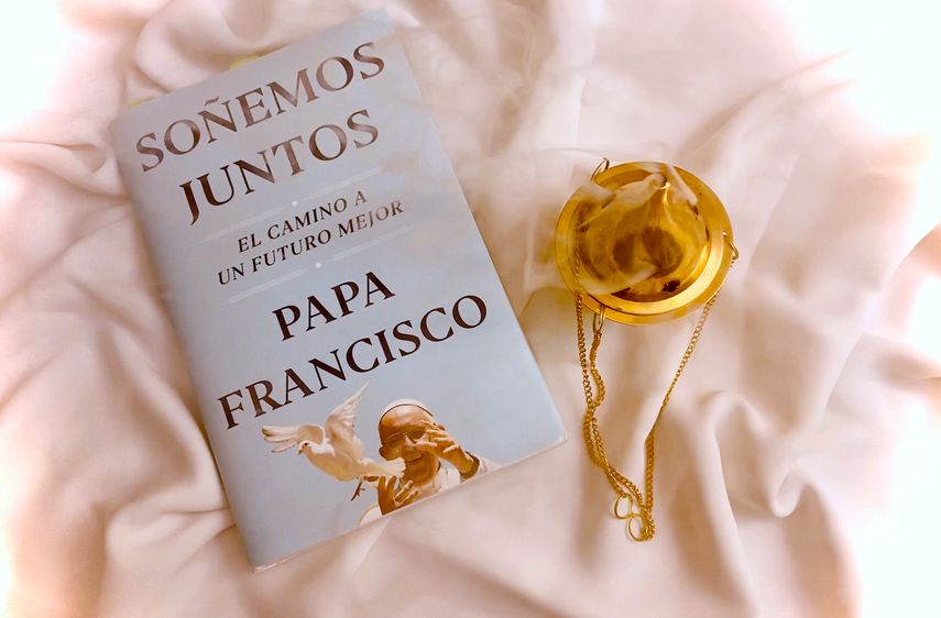 El libro Soñemos juntos. El camino a un futuro mejor, del Papa Francisco.&nbsp;