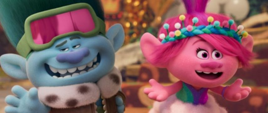 Siguiendo la estela de sus predecesoras, el mayor gancho que tiene Trolls Band Together es su propuesta visual